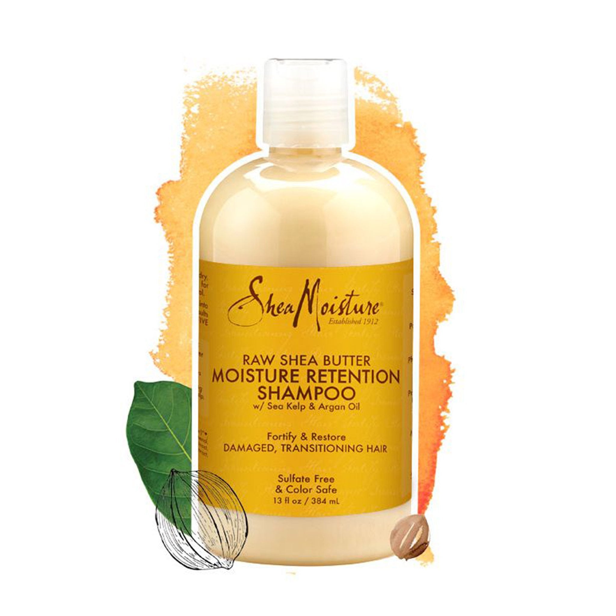 Shea Moisture | Raw Shea Butter Moisture Retention Shampoo - lockenkopf                                