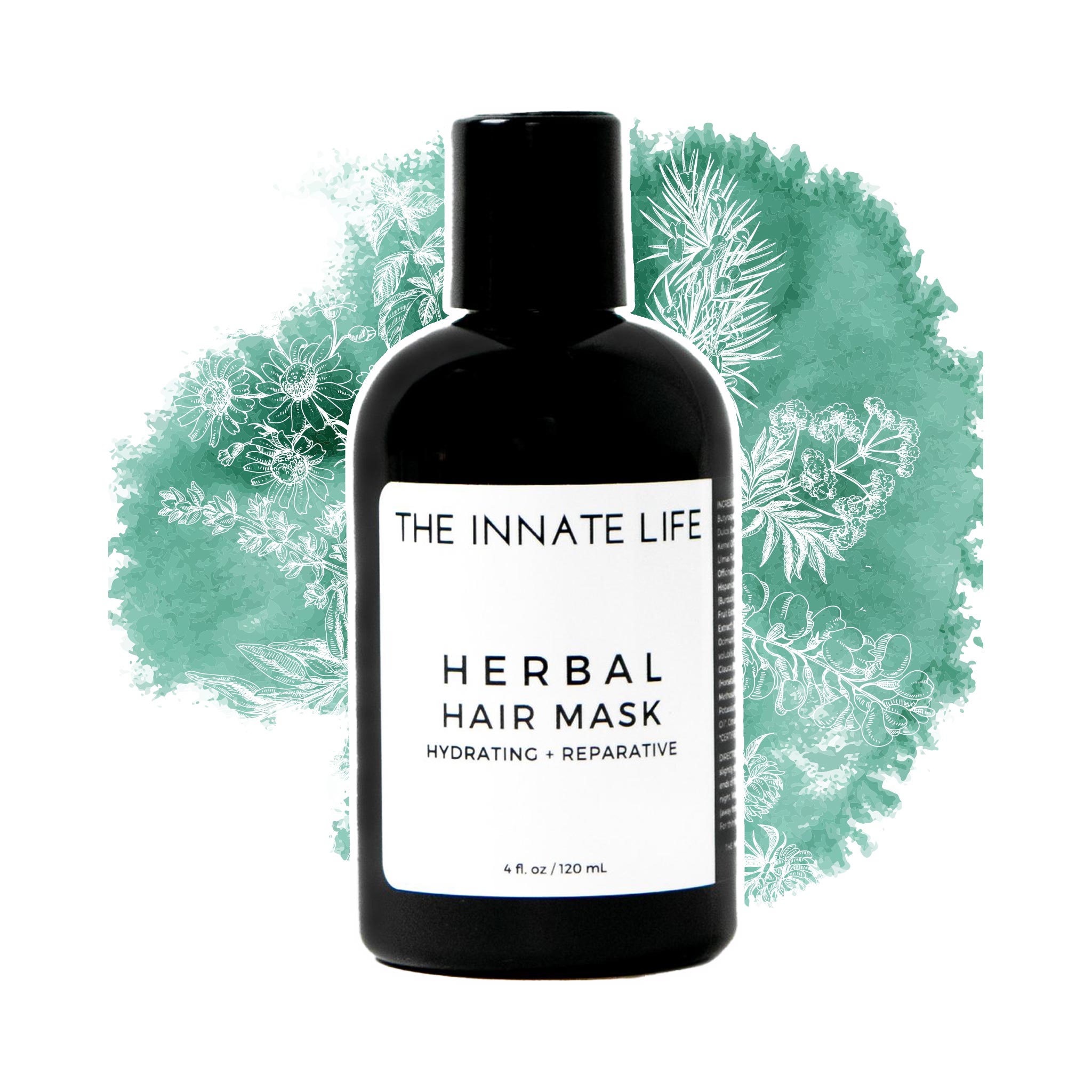 The Innate Life | Masque capillaire à base de plantes - lockenkopf