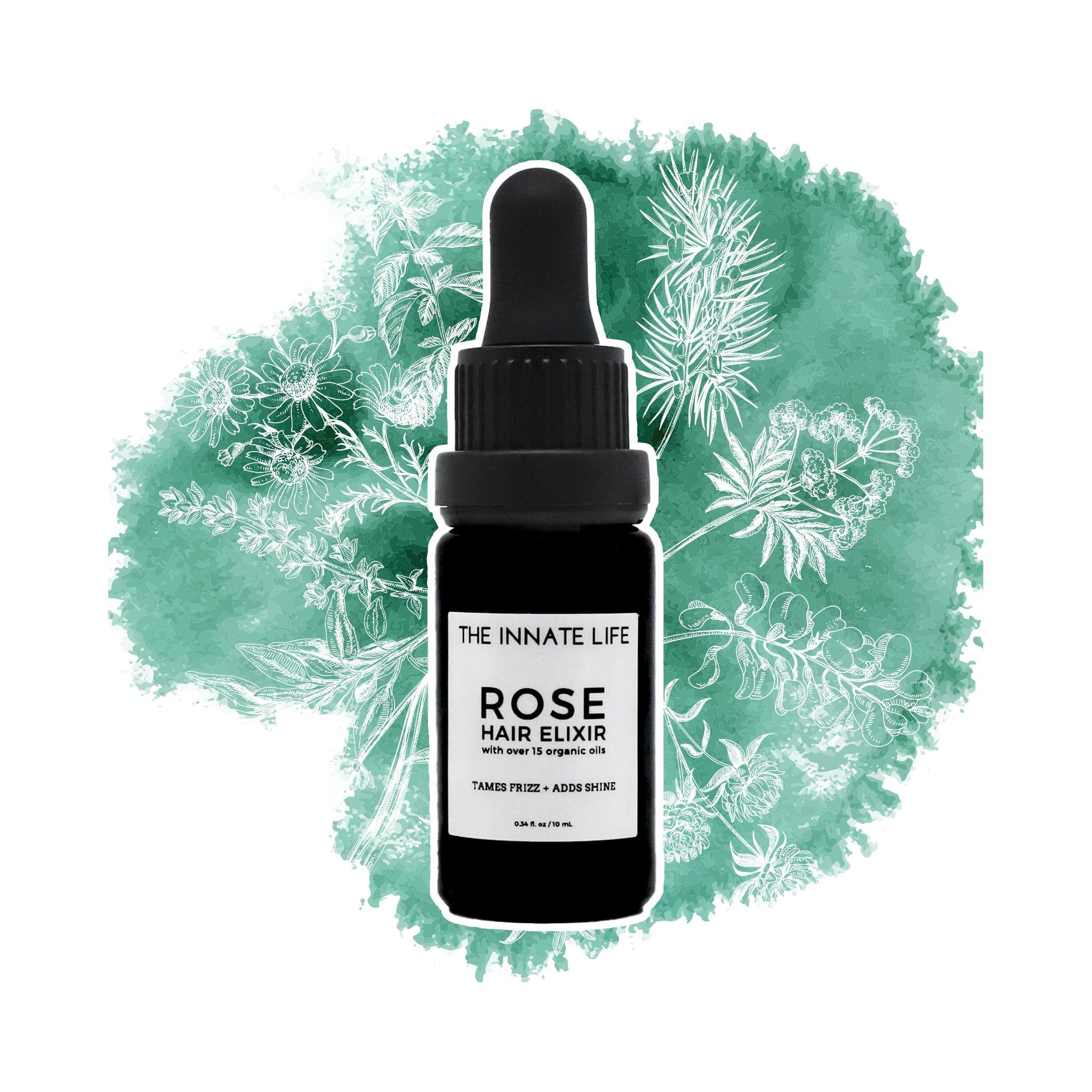 The Innate Life | Elixir pour cheveux à la rose - lockenkopf