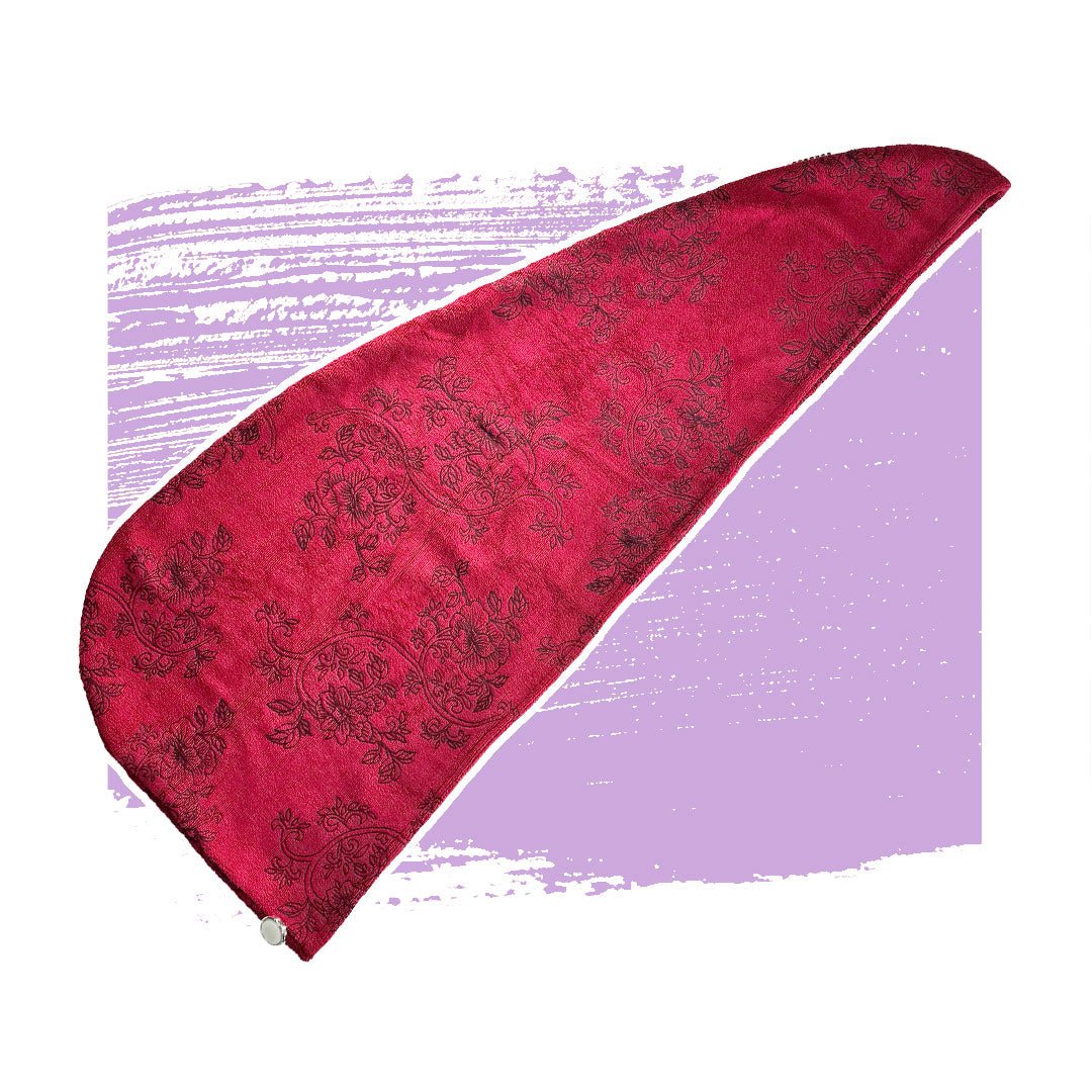 Microfaser Locken Turban - lockenkopf