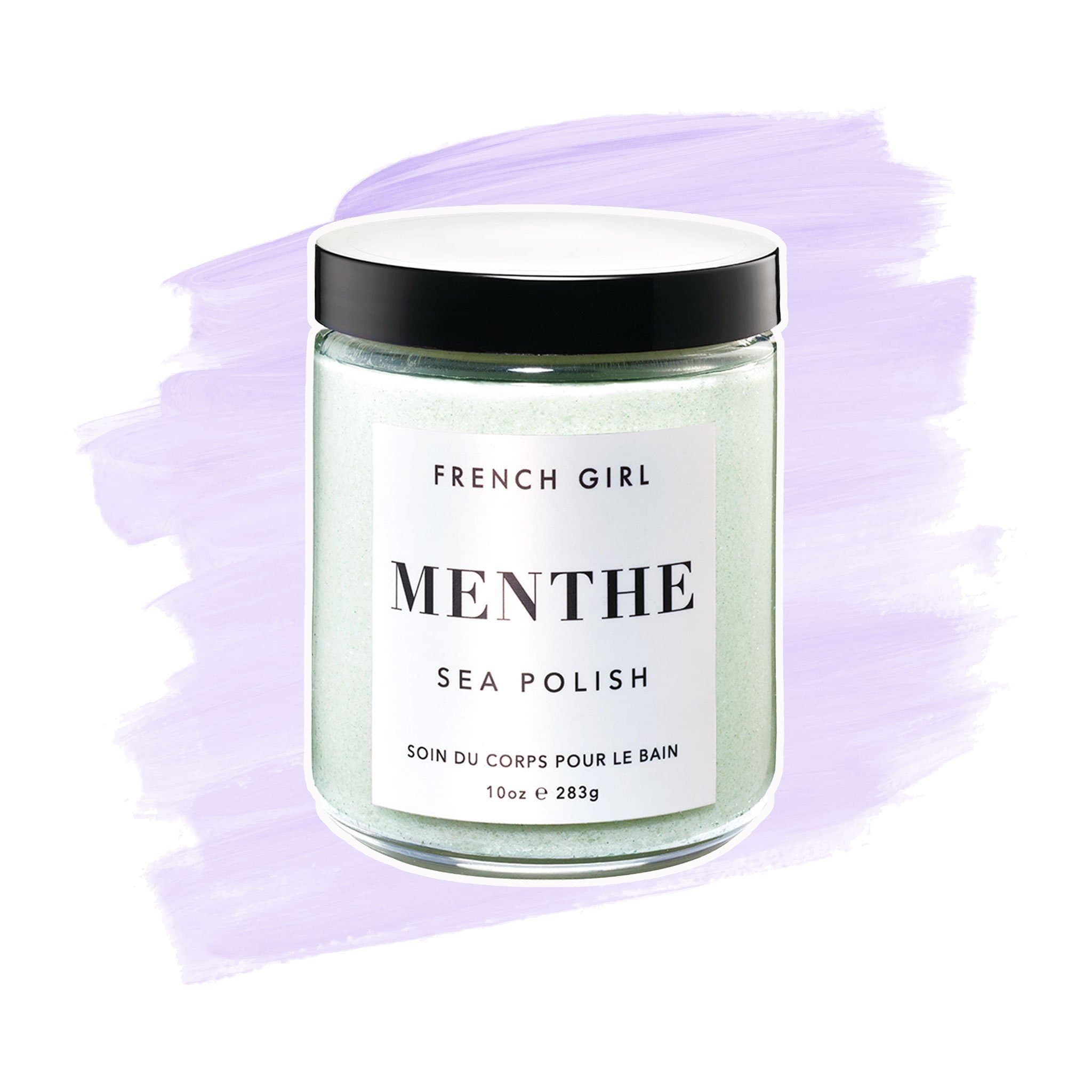 Ragazza francese | Menthe Sea Polish - Trattamento lisciante - lockenkopf