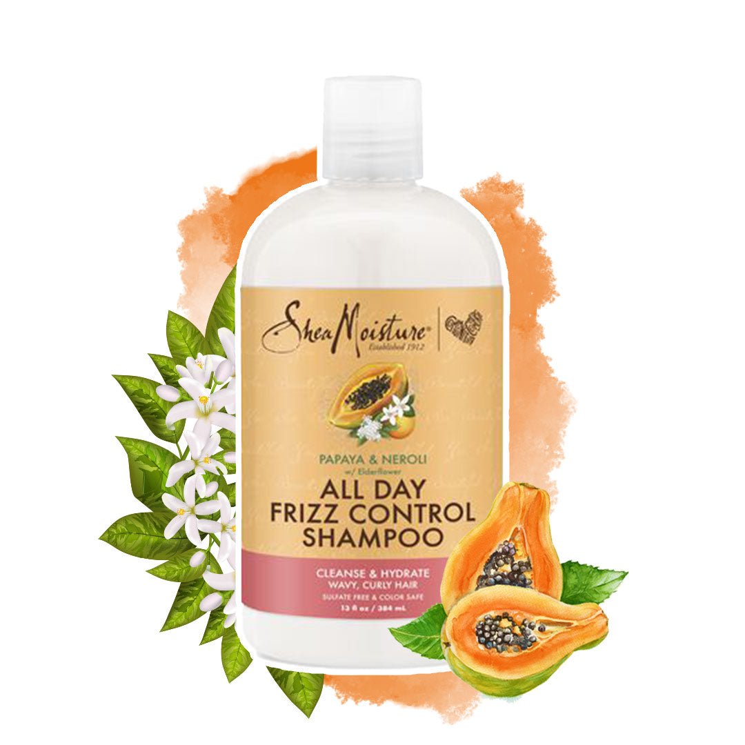 Papaya & Neroli All Day Frizz Control Shampoo - lockenkopf